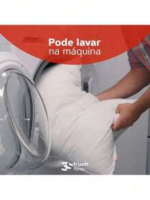 Kit Of 2 Comfort Percale Pillows 50x70 Siliconized Fiber - The Best Quality Available - Nhiều màu - Xem 2