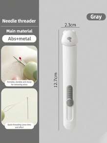 1pc 2 In 1 Automatic Needle Threaders Seam Ripper, 2 In 1 Needle Threader Seam Ripper Tool, Quick Thread Removal Tool For Hand Sewing, Knitting, Cross Stitch - Multicolor - View 11