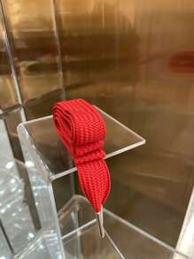 2.2 厘米宽，130 厘米长金属头鞋带，纯色百搭鞋带/裤子拉绳，男女通用，适用于运动鞋、帆布鞋、靴子 - 130cm - 查看 12