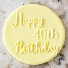 Customize Text Cake Decorations Halloween And Christmas DIY Cutters Sugar Cake Templates Wedding Clay Fondant Embosser Name Cake Mold Handmade Cookie/Biscuit Embosser Stamp