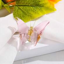 水晶玻璃蝴蝶家居装饰小饰品摆件装饰礼物生日毕业