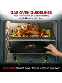 2pcs 40*33cm Non Stick Oven Liners For Bottom Of Electric Oven Thick HeavyDuty Oven Liners For Bottom Of Oven Reusable Oven Mat For Bottom Of Oven Oven Liner For Electric Gas Grill BPA And PFOA Free Party FavorsBBQ Accessories Beech Vacation Essential