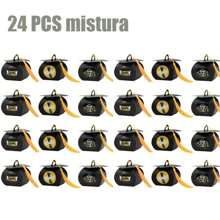 Party Gift Box Packaging, 24 Pcs Graduation Cap Gift Box, Graduation Candy Boxes Party Favors, Graduation Hat Favor Box With Tassel Treat Boxes For Tables Graduation Decorations Grad Party Favor - Black - View 10