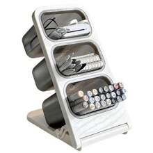 1pc Diagonale Potloodhouder Bureau Organizer Box Met Grote Capaciteit, Geschikt Voor Studenten, Kantoor, Make-up Of Diverse Opslag'