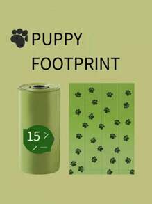 宠物垃圾袋分配器套件，1.5mil 狗屎袋，密封性强，抗撕裂，短系带款式，无味，重型 - 彩色 - 查看 15