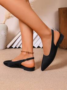 Women Flats - 黑色 - 查看 7