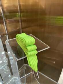 2.2 厘米宽，130 厘米长金属头鞋带，纯色百搭鞋带/裤子拉绳，男女通用，适用于运动鞋、帆布鞋、靴子 - 130cm - 查看 8