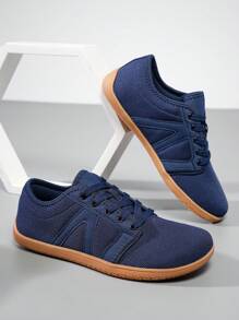 Giày chạy bộ chống trượt, giày chạy bộ thông thường mũi to, giày thể thao đơn giản cho nam, giày đi bộ rộng rãi, thoáng khí ngoài trời - Xem 2