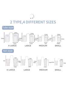 8Pcs Anti-Snoring Nose Clips/4pcs/Set Anti-Snoring Set, Improves Breathing, Sleep Apnea Aid, Quiet Sleep Aid, Sleep Equipment, Anti-Snoring, Nighttime Snoring Relief Tool, Breathing Relief, Anti-Snoring Nose Clip, Breathing Relief Nasal Dilator