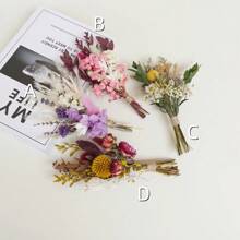 Mini profumo di fiori secchi, profumo da centro tavola per matrimonio bohémien, profumo di boccioli di fiori in bottiglia, regali, decorazioni per la casa, mini profumo di pampas per compleanni, lauree, autunno e decorazioni autunnali