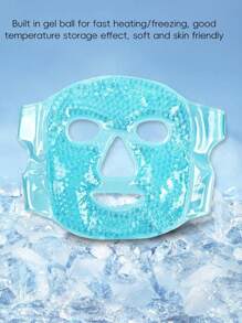 1pc/2pcs Face Care Gel Mask + Eye Care Gel Mask Combo, Reusable Hot/Cold Therapy Face Mask & Eye Mask Set, No Battery Required - Multicolor - View 4