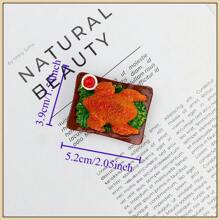 5pcs New Lifelike 3D Food Fridge Magnets, Popcorn, Lobster, Roasted Chicken, Wine Jar, Pot, Cute Decorative Items For Office, Kitchen, Whiteboard, Storage Cabinet, Dishwasher, Home Decor, Valentine's Day Gift