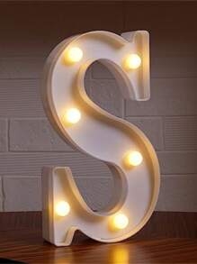 1 件 21.8 厘米/8.58 英寸高节日和派对灯饰，户外圣诞装饰灯，LED 灯，数字 0-9，字母 A-Z，圣诞装饰数字灯，节日配件，婚礼生日派对用品，房间场景装饰 - 暖白色 - 查看 35