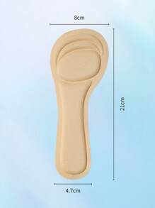 1 双 3/4 长度泡沫自粘鞋垫，吸汗防滑，适用于高跟鞋、凉鞋和拖鞋，女士秋季 - 彩色 - 查看 8