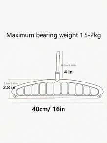 1 pièce/2 pièces/4 pièces/6 pièces Cintres de chemise économisant l'espace, organisateurs de placard pour manteaux, cintres de garde-robe pour vêtements, conception robuste et compacte, facile à utiliser, idéal pour les dortoirs universitaires et les petits appartements