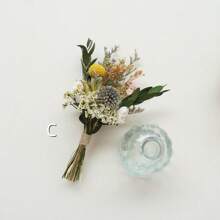 Mini profumo di fiori secchi, profumo da centro tavola per matrimonio bohémien, profumo di boccioli di fiori in bottiglia, regali, decorazioni per la casa, mini profumo di pampas per compleanni, lauree, autunno e decorazioni autunnali