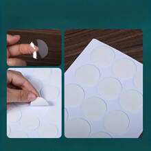 50 Stücke/100 Stücke/200 Stücke transparente, rückstandsfreie Klebeetiketten, 20 mm/10 mm runde doppelseitige Klebebänder, geeignet für Autoaccessoires, Heimdekoration, Blumen zum Muttertag, personalisierte Geschenke für Mutter, Last-Minute-Geschenke, Muttertagsideen, Geschenke zum Muttertag, handgemachte Karten für Mama, die besten Muttertagsgeschenke unter 50 USD