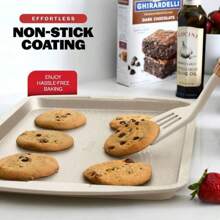 Bakken Swiss 6-Piece Bakeware Set – Stackable, Non-Stick, Carbon Steel - 白色 - 查看 3