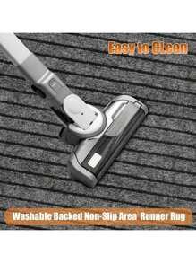 1pc Kitchen Dining Room Carpet Anti Slip Door Mat, Solid Color Stripe Kitchen Carpet Floor Mat, Easy To Clean, Suitable For Hallway, Kitchen, Dining Room, Bathroom, Entrance Door Mat