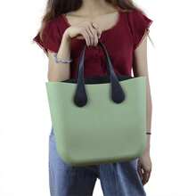 1 Set New Flat Slim PU Leather O-Shaped Handle, Shoulder Strap, Handbag Strap, Waist Belt Accessories - Multicolor - View 11