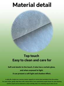 1 件天鹅绒纹理轮胎底浴室垫，杏色波西米亚风格浴室地毯家居装饰，隔音耐用且可机洗吸水柔软易护理浴室地毯，适用于浴室入口、浴缸、淋浴间区域 - 杏色 - 查看 7