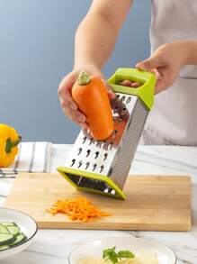 1 件装不锈钢四面切丝器刨丝器多功能厨房工具 - 彩色 - 查看 9