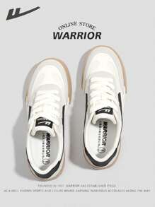 WARRIOR 1 par de zapatos de lona casuales de suela blanda para mujer, zapatillas transpirables a juego de todo, zapatos de senderismo al aire libre, zapatos de trabajo ligeros para mujeres, zapatos de estudiante de moda, zapatos tipo Gump para damas