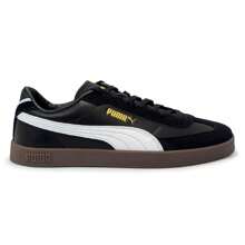 Puma Men's Club 2 ERA Sneakers - Svart och Vitt - Visa 1