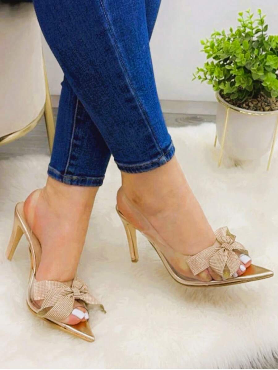 Women Pumps - 玫瑰金 - 查看 1