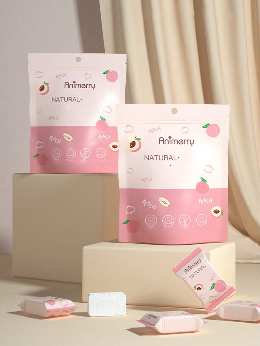 20pcs/Pack Compressed Towels, Thick Travel-Size Facial Cleansing Wipes, Disposable Face Washcloths Makeup Remover Towelettes
