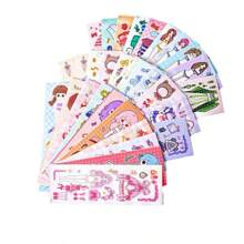 Transform Boring Moments Into Fun Times! DIY Cartoon Girl Stickers, Puzzle Entertainment, And A Gorgeous Makeup Show For Adorable Handmade Journals