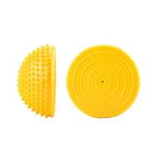 1PC PVC Yoga Fitness Half Balls Inflatable Foot Massagers For Plantar Fasciitis Mini Balance Ball For Body Training Muscle Relaxation - Multicolor - View 15