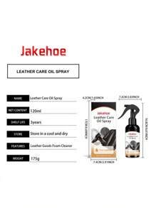 1/2 件皮革护理油喷雾，皮沙发靴子夹克去污调理焕新油 - 彩色 - 查看 3