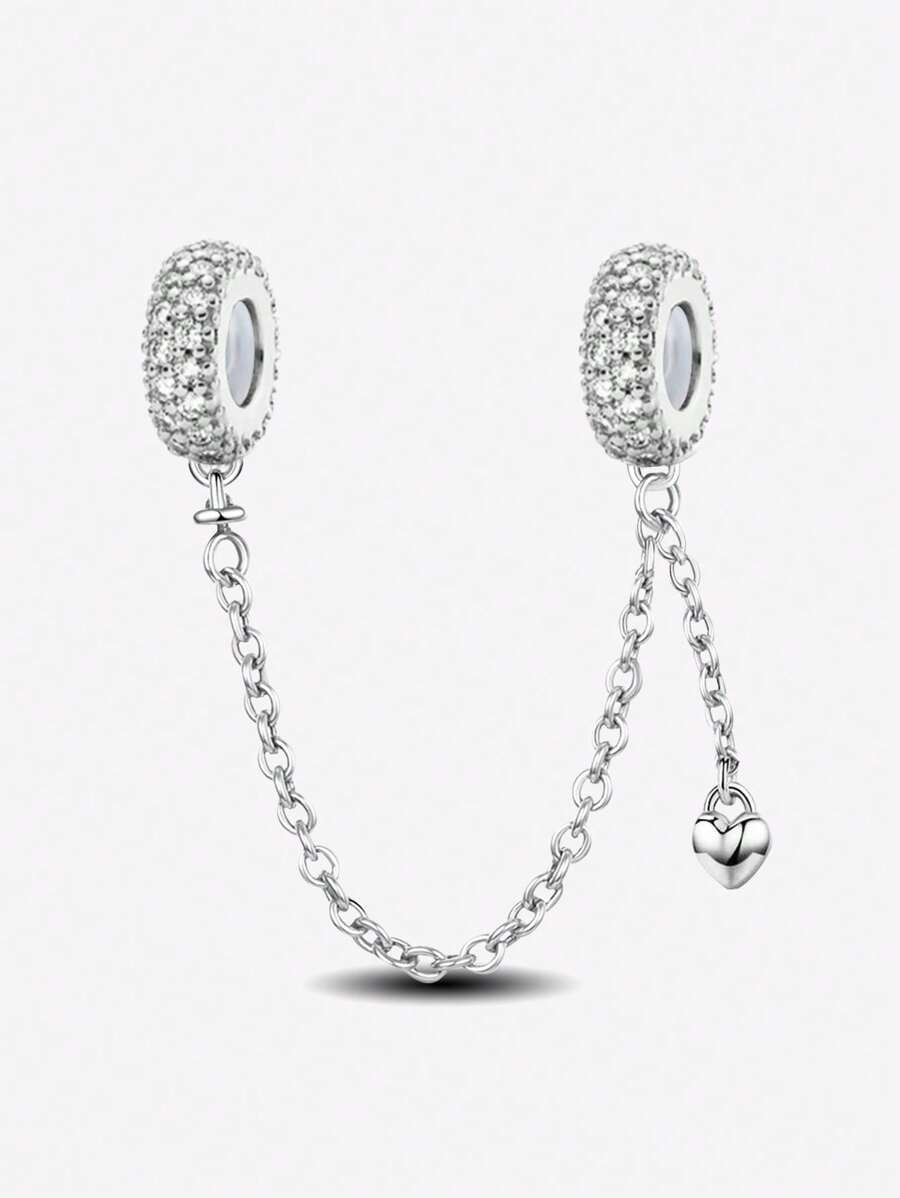 1Pc Christmas Elegant Chain Charm For Women Fit Bracelets Bangles DIY Jewelry Making Dating Gift Fine Ladies Jewellery