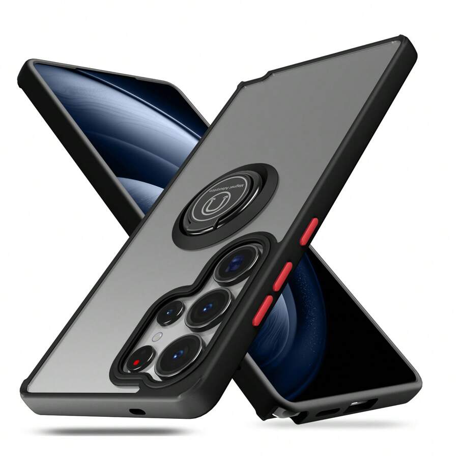 Hidden Magnetic Ring Stand Series Compatible With Iphone 16 Pro Max, IPhone 11/12/13/14/15/16 Pro Max, S25/S22/23/24+, OPPO, Vivo, Redmi 13C+, A Whole Set Of Phone Cases For Moto G, Redmi NOTE 13C/12/11 Pro, Enjoy Waterproof Shockproof Anti-Fall Scratch Resistant - Multicolor - View 1