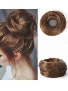 1pc Fashionable & Elegant Hair Scrunchie Bun Maker, Hair Accessories Wig, Messy Bun Hair Donut, Suitable For Everyday Use