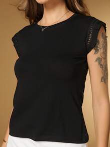 Women T-Shirts - màu đen - Xem 3