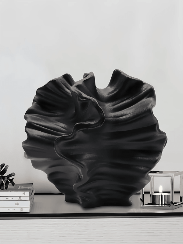 إناء زهور ديكور راتنجي حديث بسيط، ديكور غرفة المعيشة والمدخل وخزانة التلفزيون والمكتب المنزلي، إناء زهور فني فاخر عالي الجودة، ديكور طاولة الشاي والتلفزيون بأسلوب وابي سابي، هدايا ديكور غرفة التخرج والأعياد، إناء زهور زجاجي