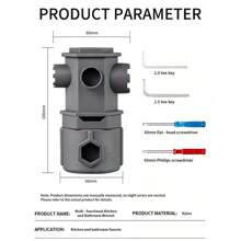 Multifunctional Faucet Aerator Wrench Tool, Suitable For Kitchen And Bathroom Sink Faucet Valve Disassembly
