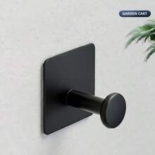 Coat Rack Wall Mounted, Adhesive Coat Hooks, Stainless Steel Door Hooks For Hanging Hat Towels Clothes,Round Hook