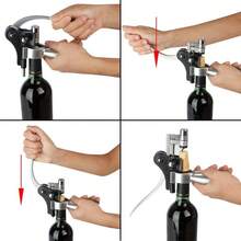 Abrebotella With Juegos De Accesorios Para Vino - 紅色 - 查看 2
