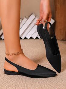 Women Flats - 黑色 - 查看 6