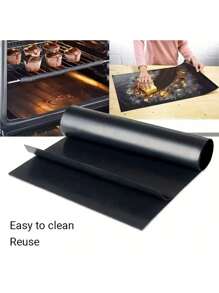 2pcs 40*33cm Non Stick Oven Liners For Bottom Of Electric Oven Thick HeavyDuty Oven Liners For Bottom Of Oven Reusable Oven Mat For Bottom Of Oven Oven Liner For Electric Gas Grill BPA And PFOA Free Party FavorsBBQ Accessories Beech Vacation Essential