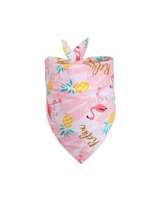 1pc Pet Triangle Bib, Drool Bib, Accessories For Cats And Dogs