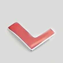 Zinc Alloy, Solid Metal Letters, Car 3D Letters, Car Stickers, English Letters, Car Logos, Alphanumerics - Silver - View 14