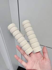 Bộ 5 miếng bảo vệ tay nắm cửa, silicon chống va chạm và tĩnh điện mùa đông, phòng cao cấp, cửa phòng tắm, uốn cong và cách nhiệt đa năng - Một cỡ - Xem 10