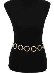 Chain Belts With Ring - Dorado - Ver 4