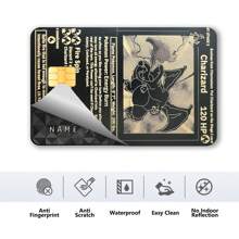 4 pièces Films protecteurs anti-rayures, sans résidu et antidérapants pour cartes de crédit/étudiant/bus. Aucune découpe nécessaire