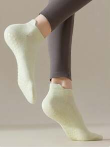 3/5/8 Pairs Of Yoga Fitness Sports Colorful Socks Women's Pilates Mesh Breathable Non-Slip Grip Socks For Dance Yoga Fitness Running