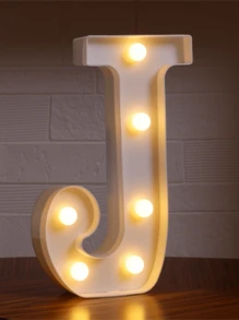 1 件 21.8 厘米/8.58 英寸高节日和派对灯饰，户外圣诞装饰灯，LED 灯，数字 0-9，字母 A-Z，圣诞装饰数字灯，节日配件，婚礼生日派对用品，房间场景装饰 - 暖白色 - 查看 20